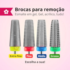 Broca para unhas cônica de tungstênio 717 Escolha Cor:Amarela