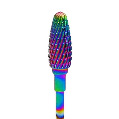 Broca Revestida em Tungstênio Coloridas - Chama Corte Espiral (Médio)