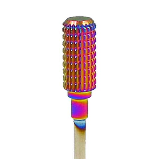 Broca Revestida em Tungstênio Coloridas - Cilíndrica Corte Linear (Média) para unhas