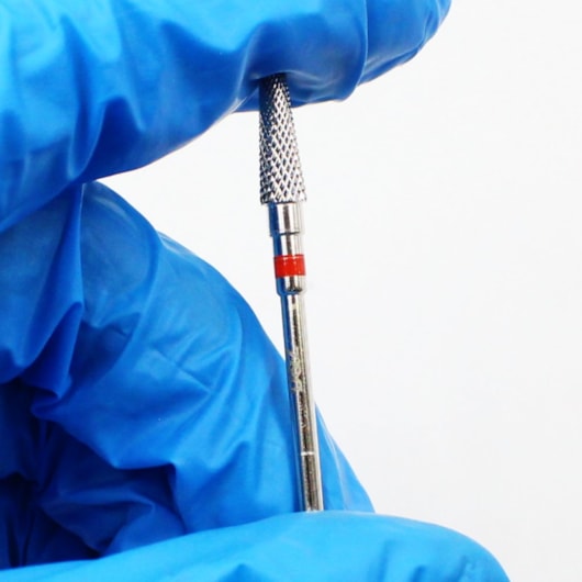 Broca Tungstênio 1520 Cônica Topo Ativo Corte Fino D&Z 276 para unhas