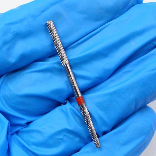 Broca Tungstênio 2 em 1 Bastão e Lápis Corte Fino 2001 Ponta dupla para unhas