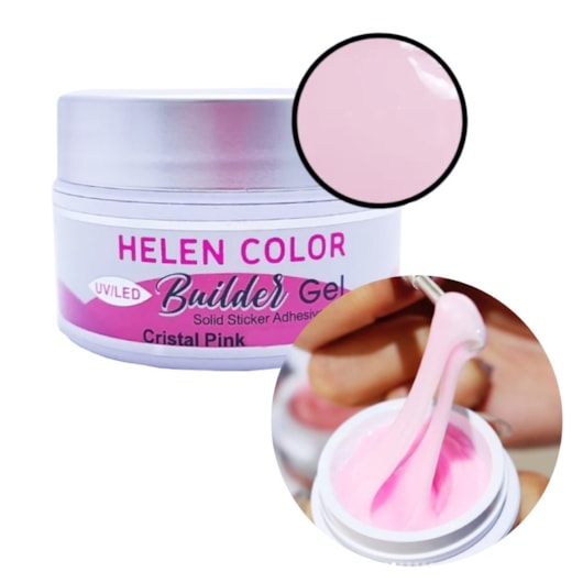 Builder Gel Sólido 15g Helen Color - para unhas