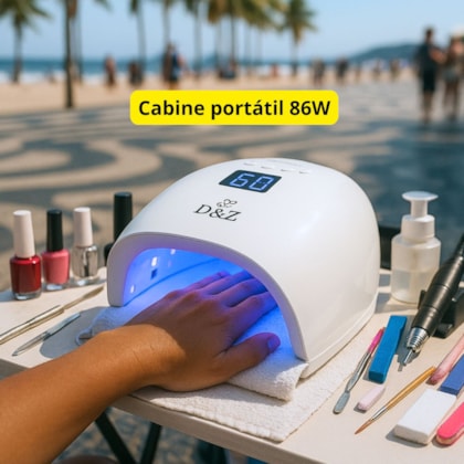 Cabine Portátil com bateria 86W D&Z