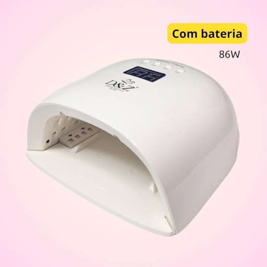 Cabine Portátil com bateria 86W D&Z para unhas