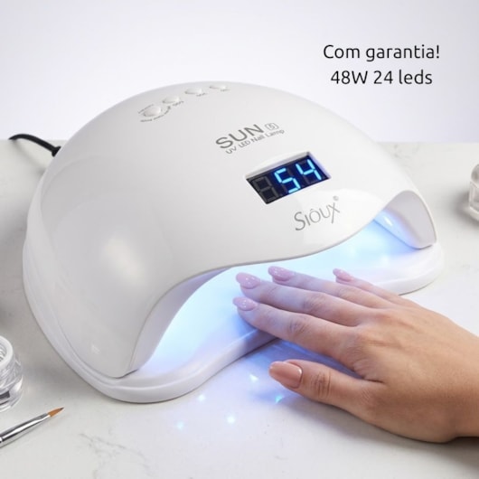 Cabine Sioux Modelo Sun 5 LED / UV 48W Bivolt para unhas