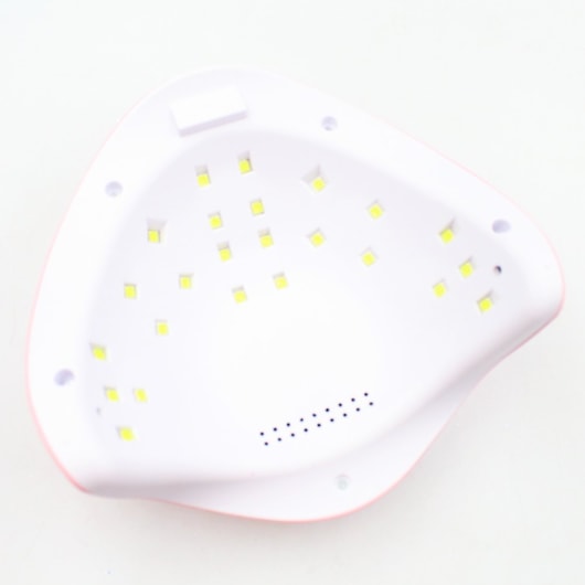 Cabine Sioux Rosa Modelo Sun 5 LED/UV 48W Bivolt para unhas