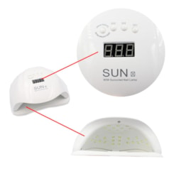 Cabine Sun X 80W 36 Lâmpadas LED/UV Cabine Sun X 80W 36 Lâmpadas LED/UV