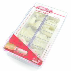 Caixa Com 500 Tips Natural Sorriso ABS Honey Girl Caixa Com 500 Tips Natural Sorriso ABS Honey Girl