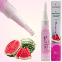 Caneta hidratante de cutículas 3ml Real Love Melancia