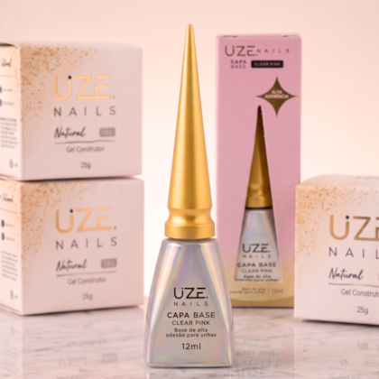 Capa Base Clear Pink Uze Nails 12ml