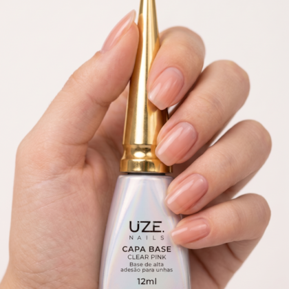 Capa Base Clear Pink Uze Nails 12ml