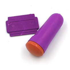 Carimbo Com Raspador Piu Bella Francesinha Carimbo Com Raspador Piu Bella Francesinha