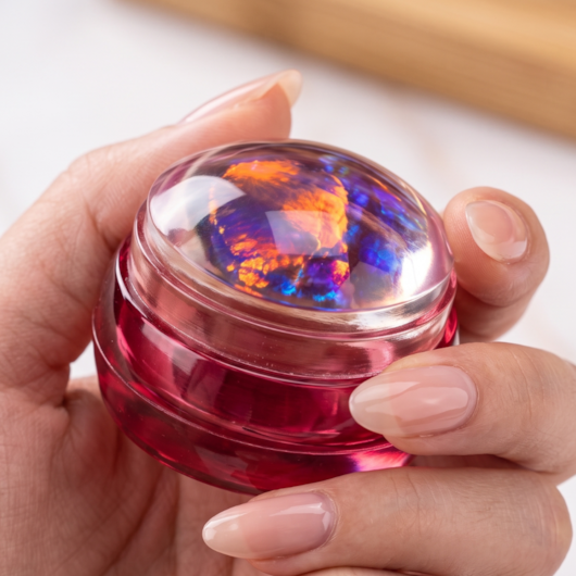 Carimbo de Silicone Transparente para Unhas com 2 Placas Sortidas para unhas