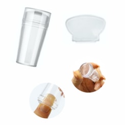 Carimbo De Unhas Com Raspador Carimbo De Unhas Com Raspador