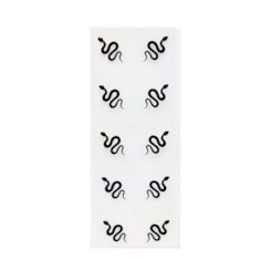 Cartela Película para unhas cobra 3d 5 pares Cartela Película para unhas cobra 3d 5 pares
