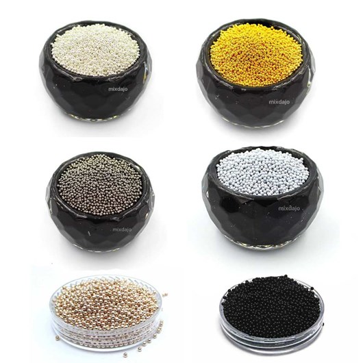 Caviar de Metal 1mm 10g - Imagem principal - 6adec3e0-74c9-4109-90ae-289b2bbf2882