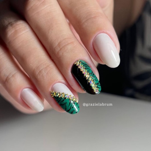 Caviar de Metal 1mm 10g para unhas