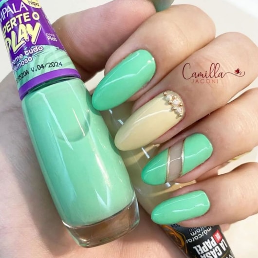 Caviar de Metal 1mm 10g para unhas