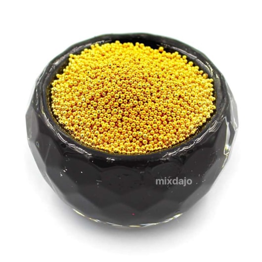 Caviar de Metal 1mm 10g para unhas