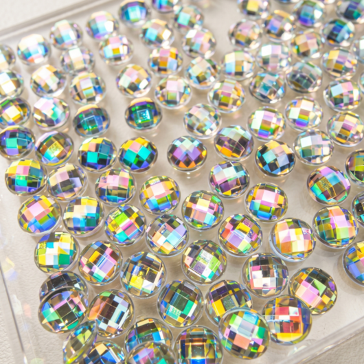 Chaton 6mm 50 Peças para unhas