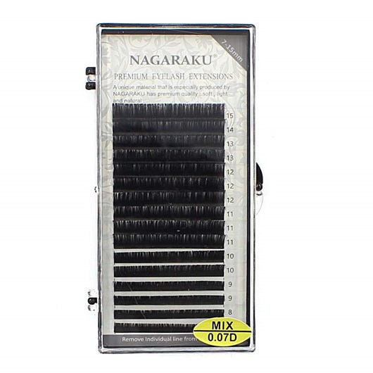 Cilios Nagaraku Mix Premium Fio A Fio Tamanho: Mix 0.05 D - 133f3529-eadc-4ea6-ae05-cd45dbe6ba12