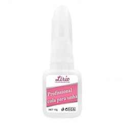 Cola com Pincel para Unhas e Pedrarias Lirio Cola com Pincel para Unhas e Pedrarias Lirio