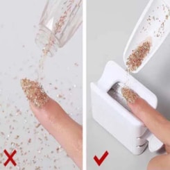 Coletor de Glitter com 2 Pás e Funil D&Z Coletor de Glitter com 2 Pás e Funil D&Z