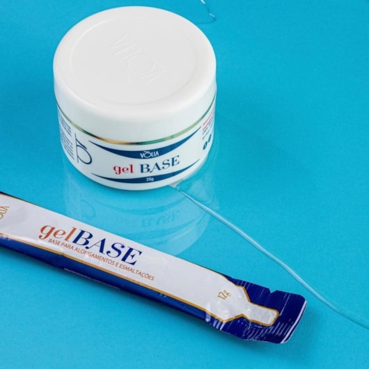 Combo gel base e primer ácido Vòlia para unhas