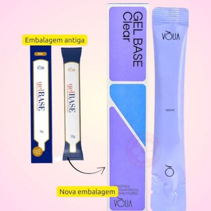 Combo Gel Classic Nude Pote e Óleo de cutículas Volia