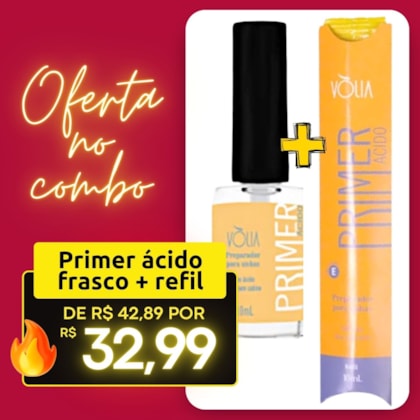 Combo primer ácido e refil Vòlia