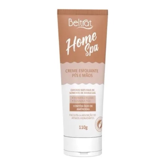 Creme Esfoliante Beltrat Home Spa 110g para unhas