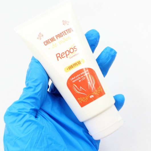 Creme Protetor de Mãos Repos 60g UVB FPS 50 para unhas