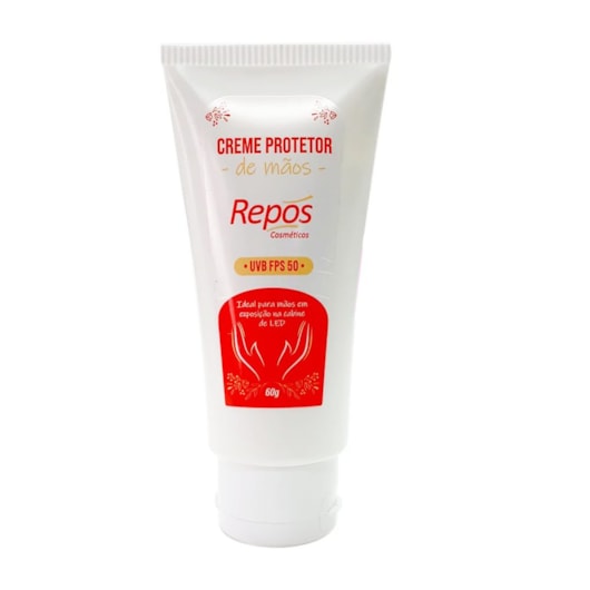 Creme Protetor de Mãos Repos 60g UVB FPS 50 para unhas