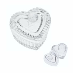 Dappen Dish De Vidro Com Tampa Coração Dappen Dish De Vidro Com Tampa Coração