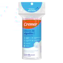 Disco De Algodão Prensado Cremer 50 Folhas Disco De Algodão Prensado Cremer 50 Folhas