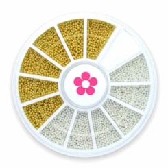 Disco de Caviar para Decoração das Unhas