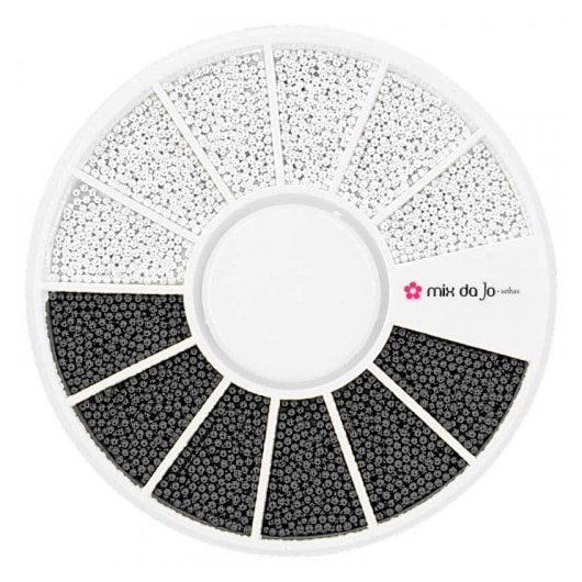 Disco de Caviar para Decoração das Unhas para unhas