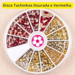 Disco de Tachinhas Douradas e Vermelhas Formatos Variados| Mix da Jo Disco de Tachinhas Douradas e Vermelhas Formatos Variados| Mix da Jo