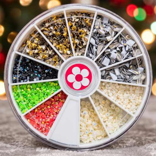Disco de Tachinhas e Strass 21 modelos| Mix da Jo para unhas