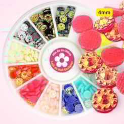 Disco Pedrarias Margarida 4mm Natal Disco Pedrarias Margarida 4mm Natal