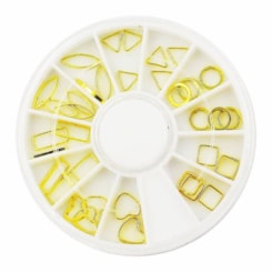 Disco Pingentes De Metal Dourado Disco Pingentes De Metal Dourado