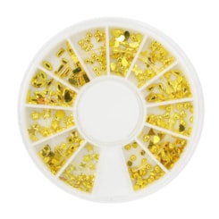 Disco Pingentes Pequenos De Metal Dourado Disco Pingentes Pequenos De Metal Dourado