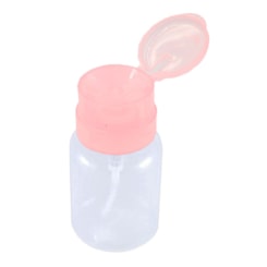 Dispenser De Acetona 250ml Com Trava Rosa Dispenser De Acetona 250ml Com Trava Rosa