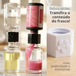 DuoGota Conector para transferência de esmaltes e preparadores entre frascos DuoGota Conector para transferência de esmaltes e preparadores entre frascos