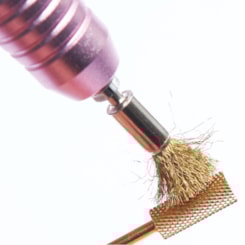 Escova De Aço Para Limpeza De Brocas Vassourinha Escova De Aço Para Limpeza De Brocas Vassourinha