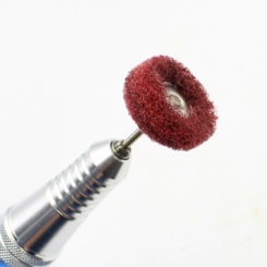 Escova Polidora Esponja para lixa eletrica - Marrom Escova Polidora Esponja para lixa eletrica - Marrom