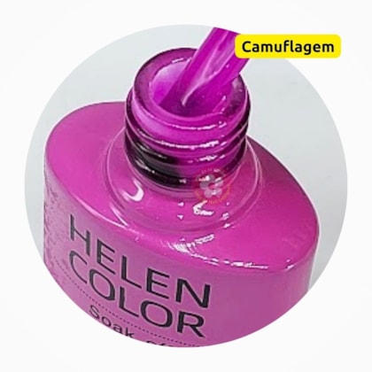 Esmalte em Gel 10ml Helen Color Coleção 2023 - Cor:177 Uvinha