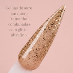 Esmalte em Gel 10ml Helen Color - Cor:25 Dourado champagne Esmalte em Gel 10ml Helen Color - Cor:25 Dourado champagne