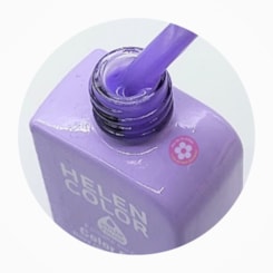 Esmalte em gel 206 Camuflagem Lilás Conexão Helen Color 12ml Esmalte em gel 206 Camuflagem Lilás Conexão Helen Color 12ml