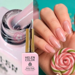 Esmalte em gel 53 Camuflagem Nude Conexão Helen Color 12ml